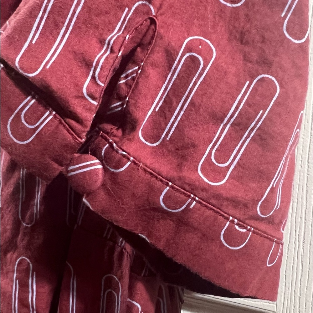 Modcloth Red Patterned Dress - Picture 3 of 5